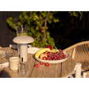 Garden table lamp Norvara – weatherproof for balcony & outdoor area