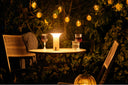 Garden table lamp Norvara – weatherproof for balcony & outdoor area
