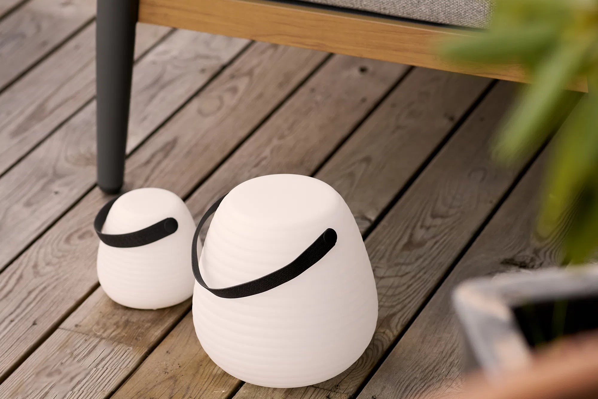 Garden Outdoor Lamp Eirina - with Strap and Colored LED