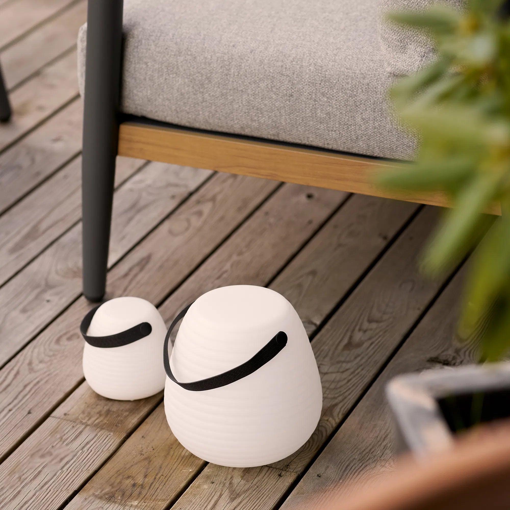 Garden Outdoor Lamp Eldora - with Strap and Colored LED