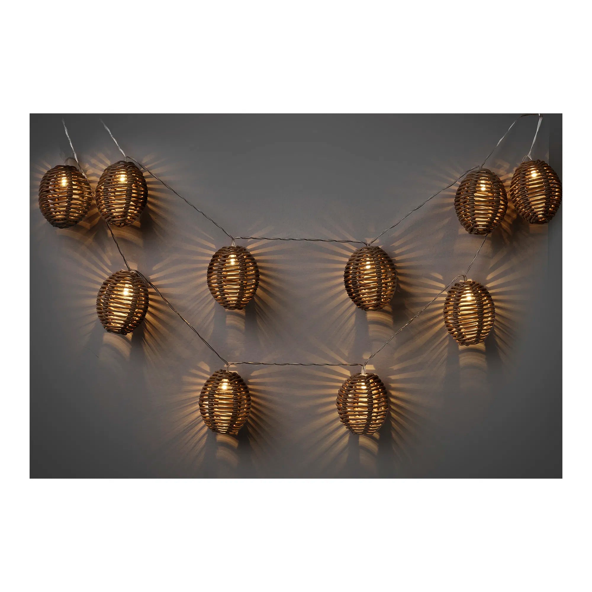 Garden String Lights "Solvenor" – Weatherproof for Balcony & Outdoor Area