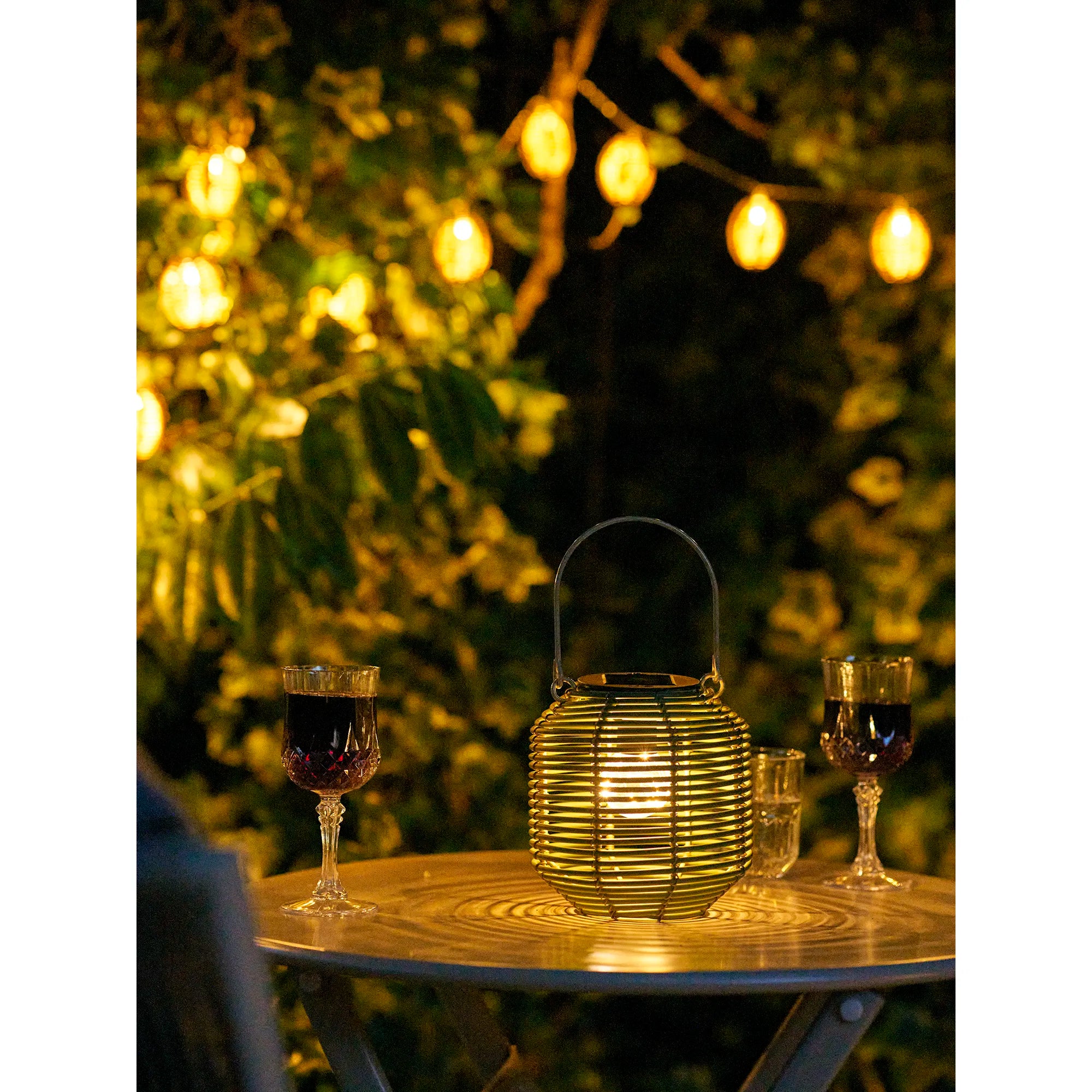 Garden Solar Lantern "Vormina" – weatherproof for balcony and outdoor area