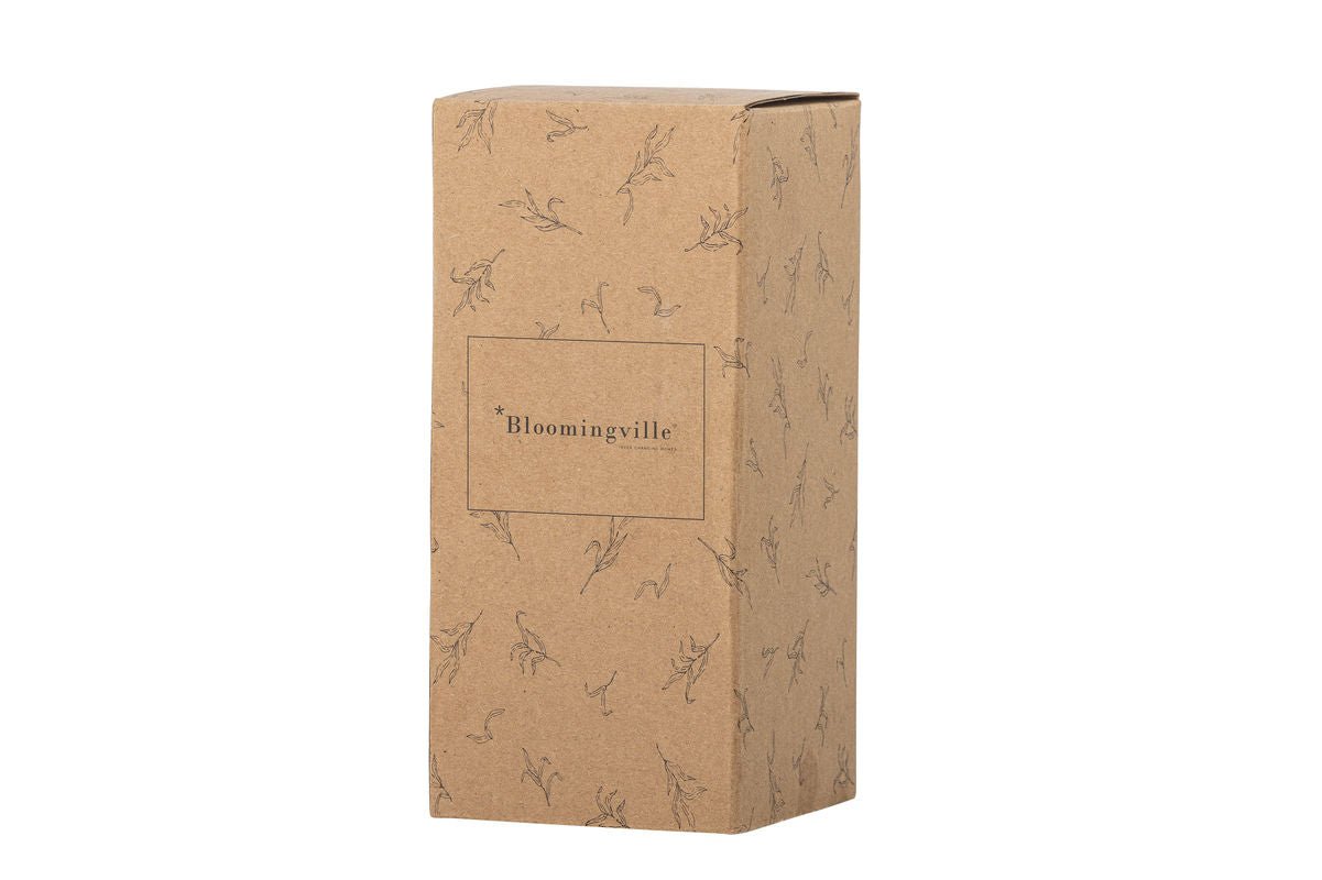 Tragbare Tischleuchte Nemi – wiederaufladbar in Naturton