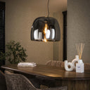 Pendant Light Avernis – Large lampshade in the variants amber, copper and chrome