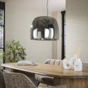 Pendant Light Avernis – Large lampshade in the variants amber, copper and chrome