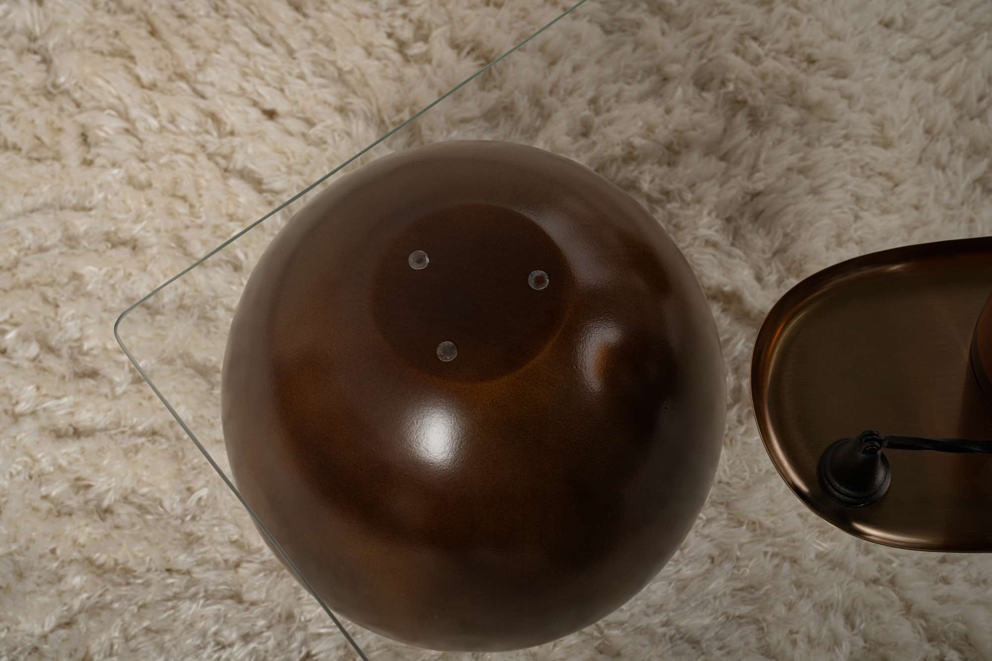 Coffee Table Pavello - with Rectangular, Tempered Glass Tabletop