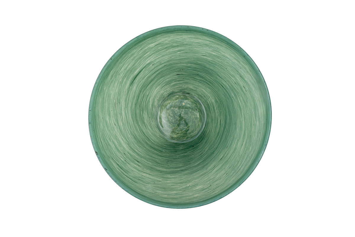 Bowl Smeralda – made of glass in the color Green