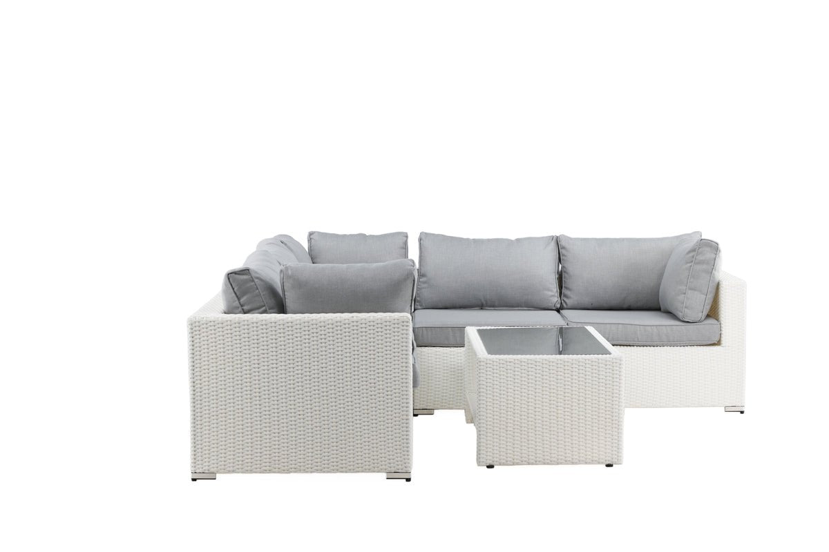 Garden Lounge Set Panther - available in 3 colors made of synthetic rattan