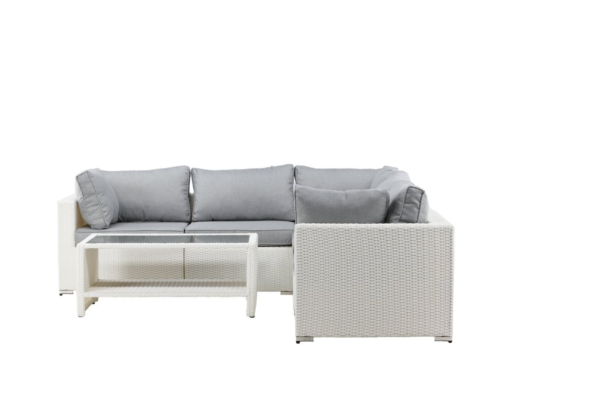 Garden Lounge Set Panther - available in 3 colors made of synthetic rattan