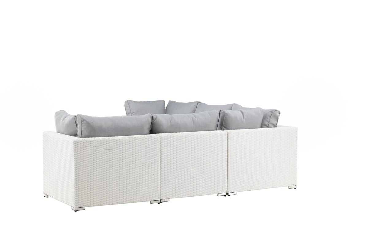 Garden Lounge Set Panther - available in 3 colors made of synthetic rattan