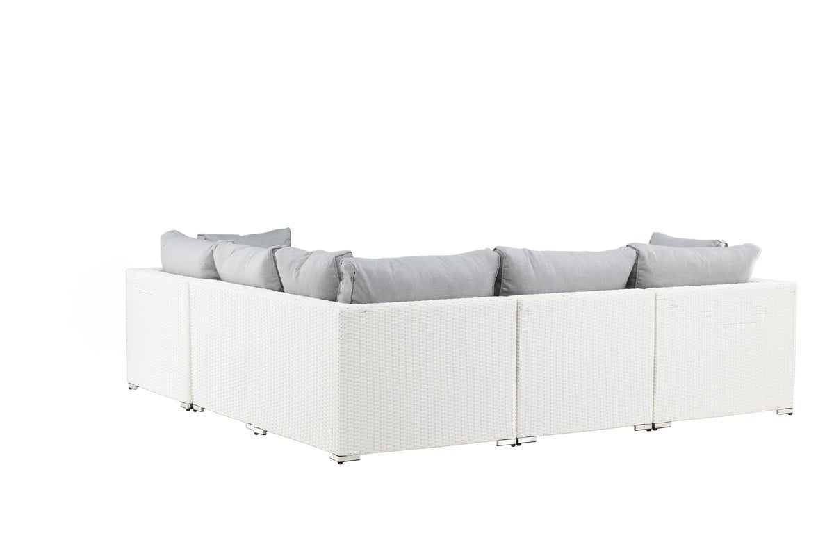 Garden Lounge Set Panther - available in 3 colors made of synthetic rattan