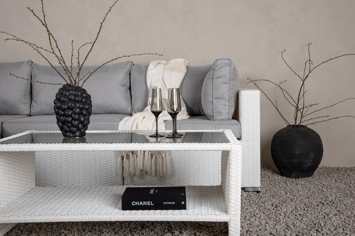 Garden Lounge Set Panther - available in 3 colors made of synthetic rattan