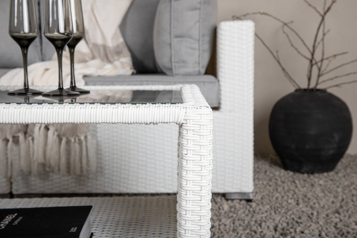 Garden Lounge Set Panther - available in 3 colors made of synthetic rattan