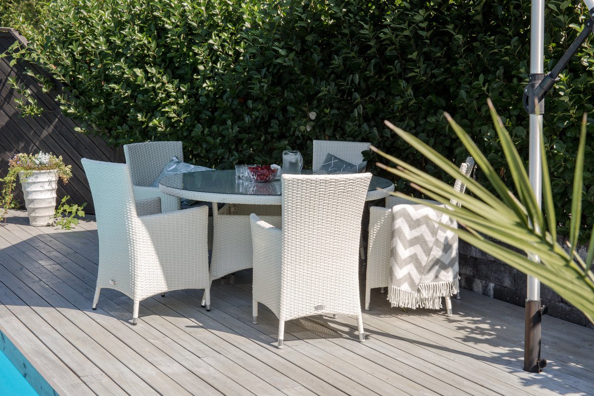2-piece set - Oasis garden chair made of rattan