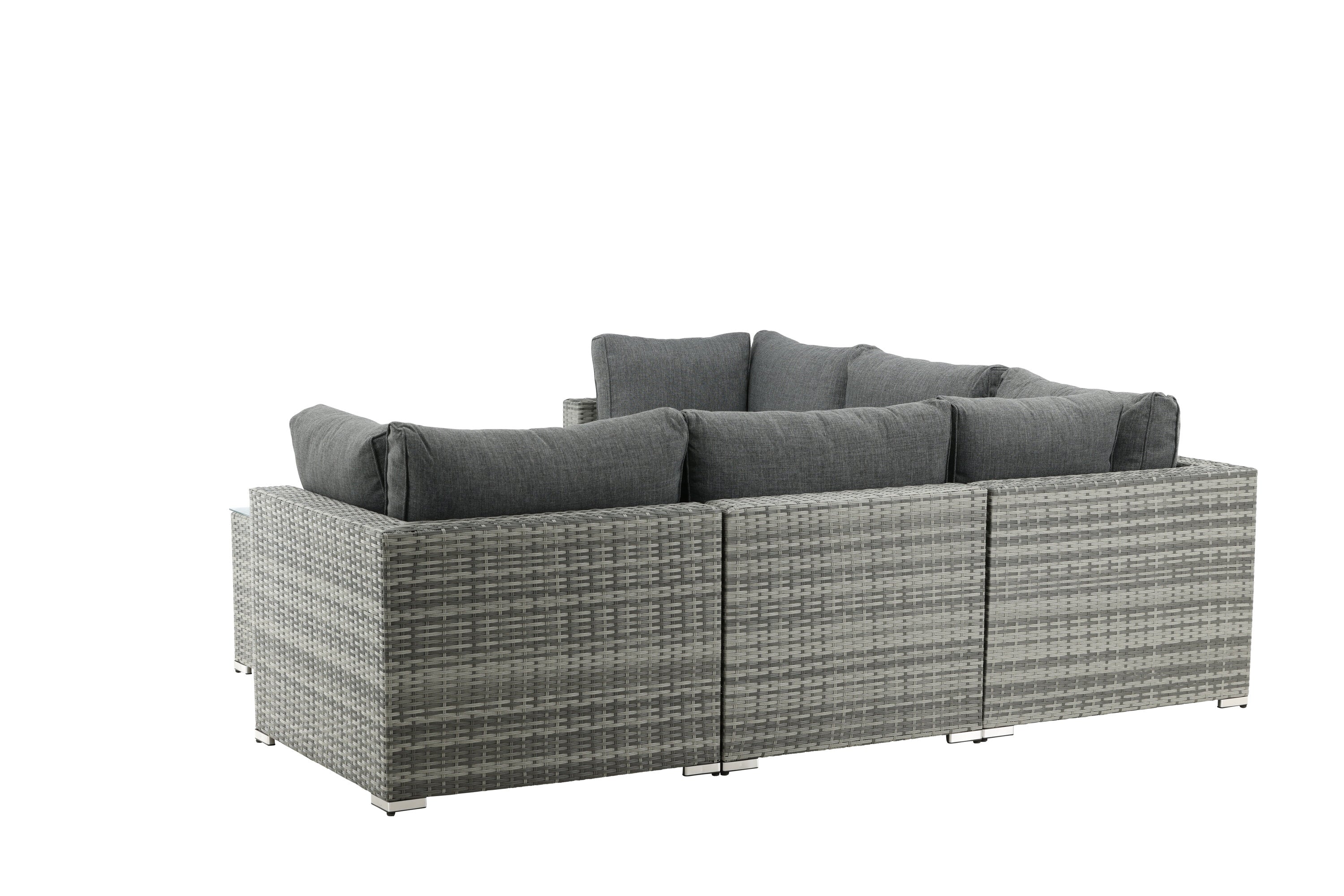 Garden Lounge Set Panther - available in 3 colors made of synthetic rattan