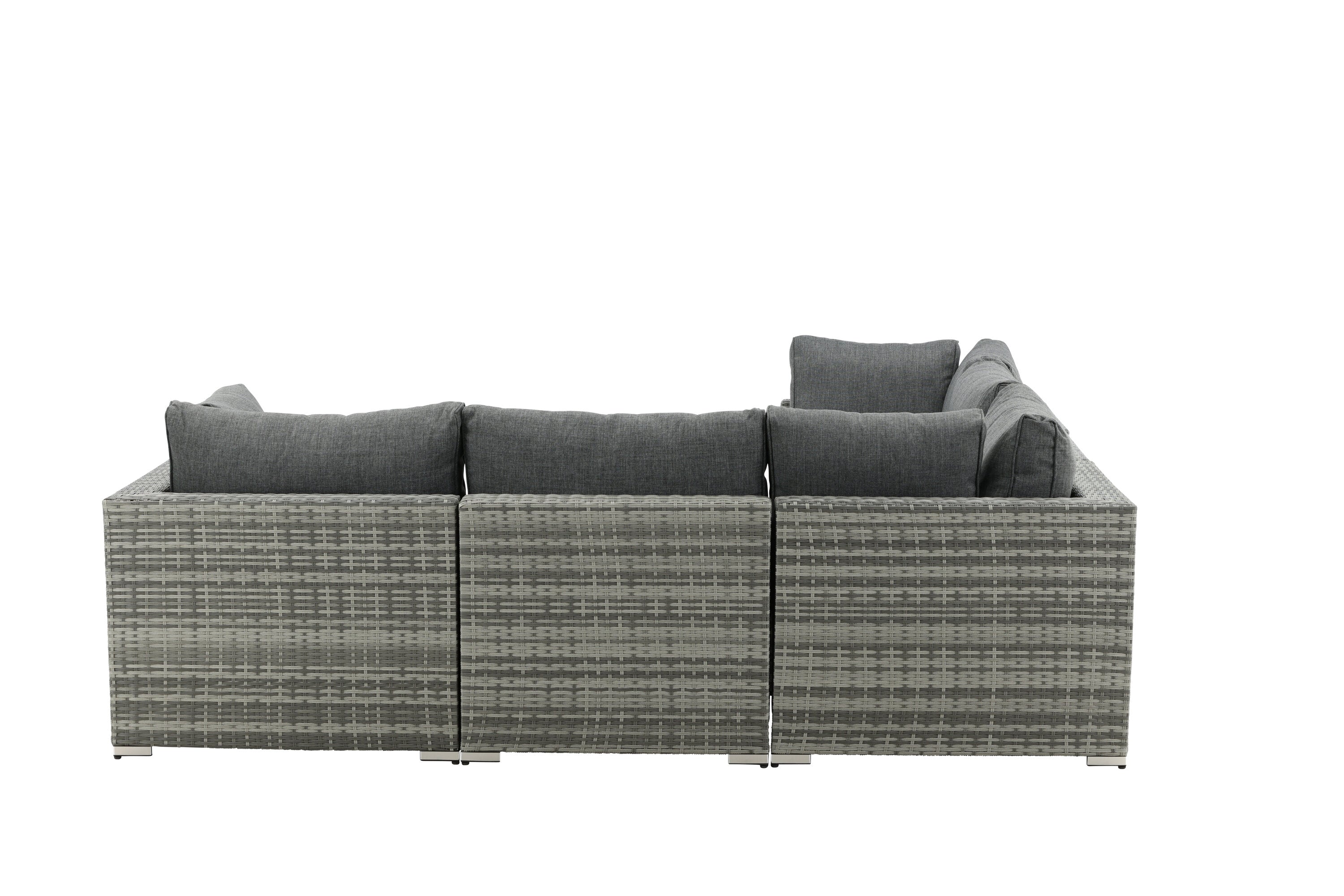 Garden Lounge Set Panther - available in 3 colors made of synthetic rattan