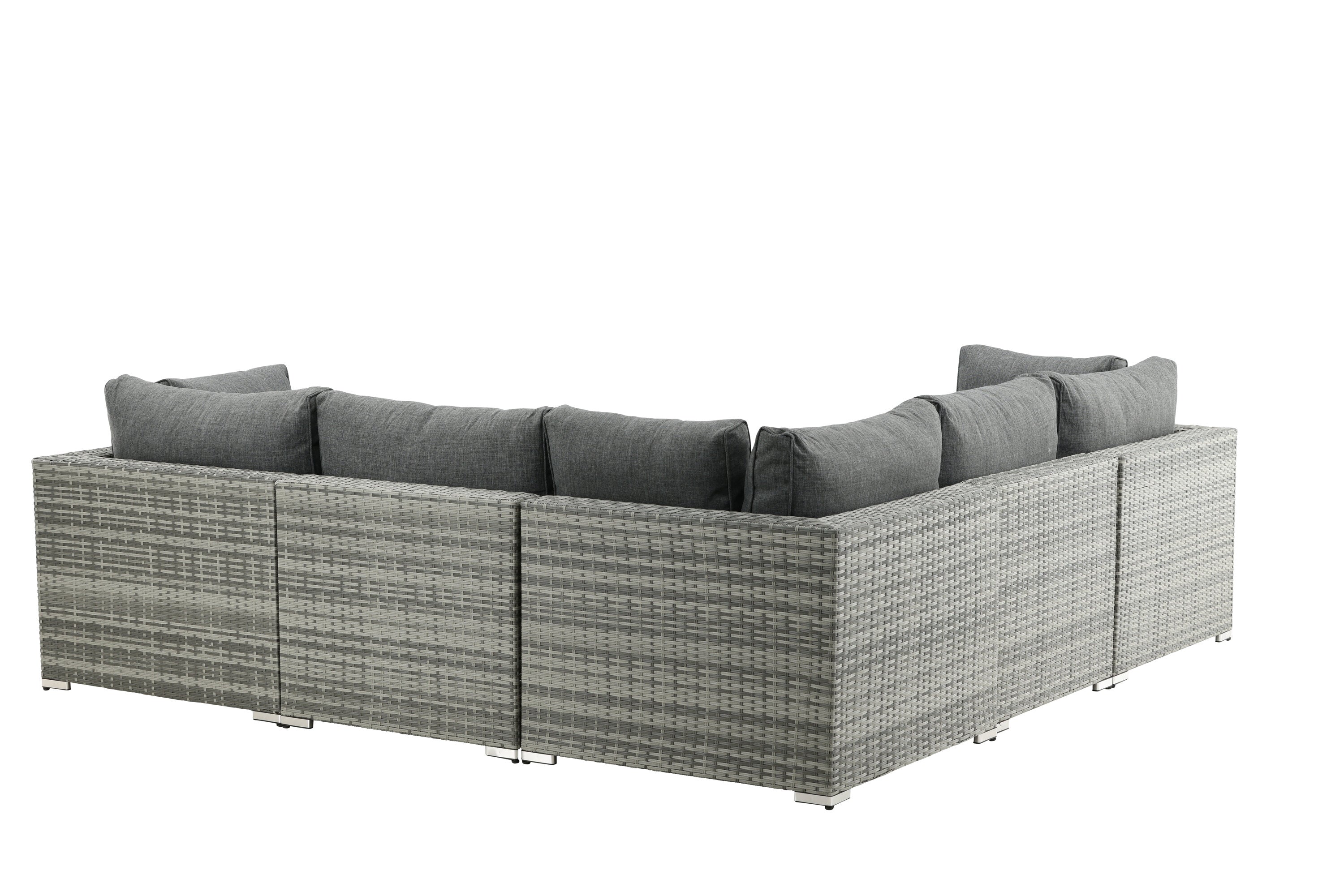 Garden Lounge Set Panther - available in 3 colors made of synthetic rattan