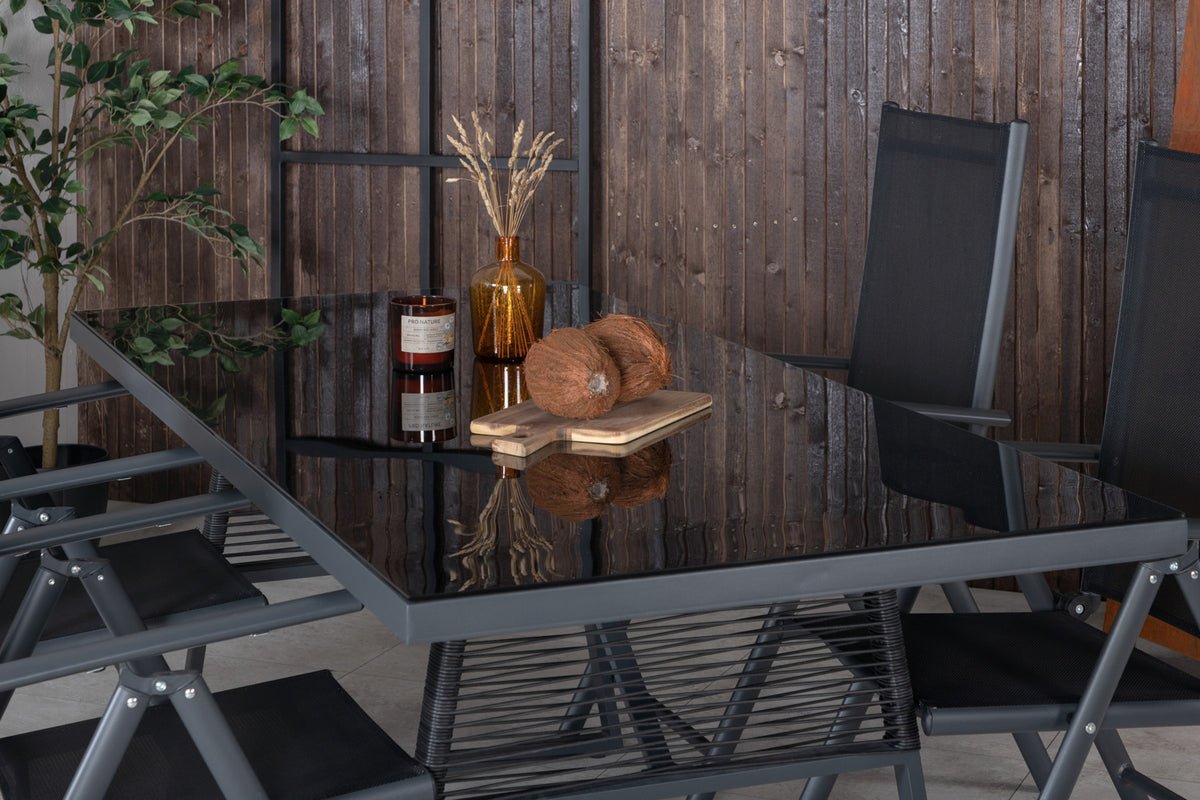 2-piece set - garden chair Bologna made of Textilene/aluminum