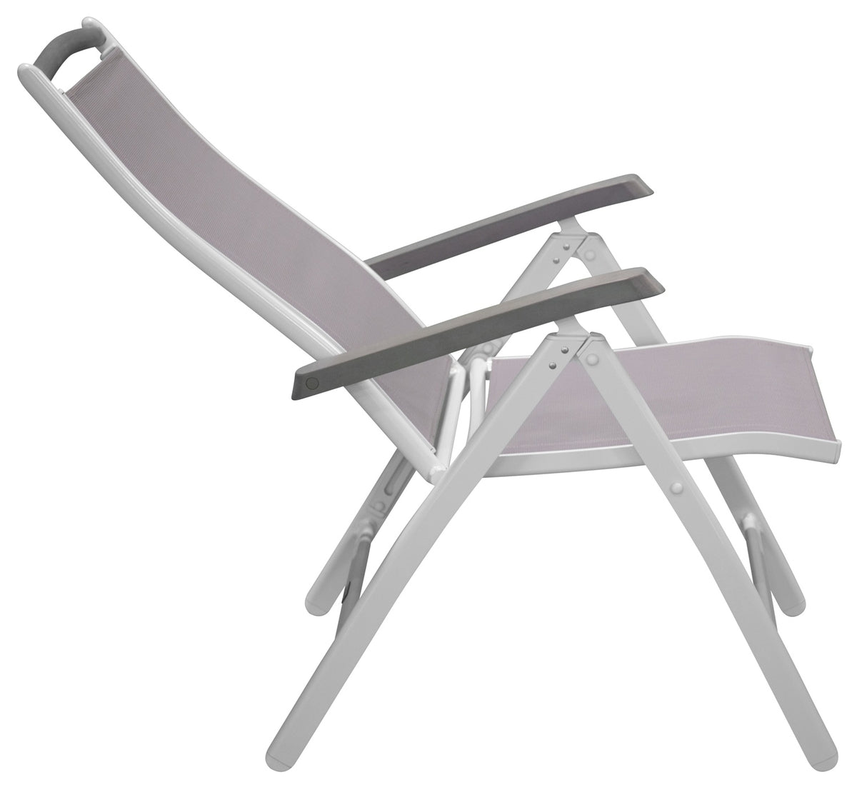 2-piece set - Garden chair Alberto made of Textilene/Aluminum