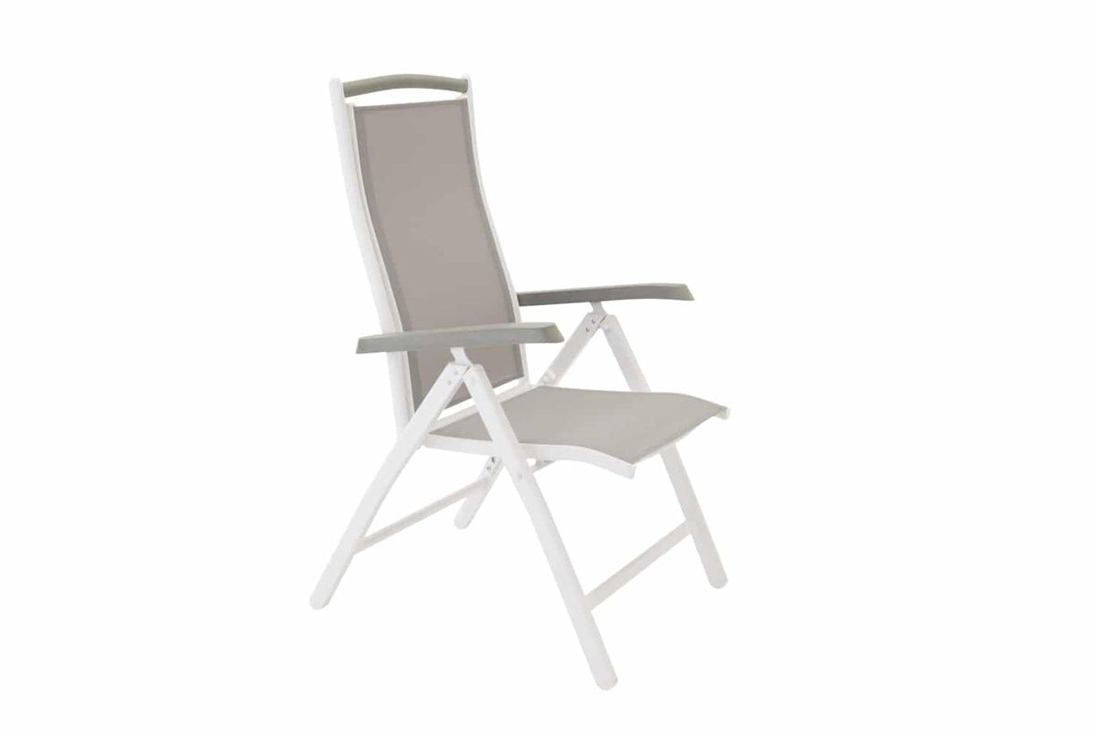 2-piece set - Garden chair Alberto made of Textilene/Aluminum