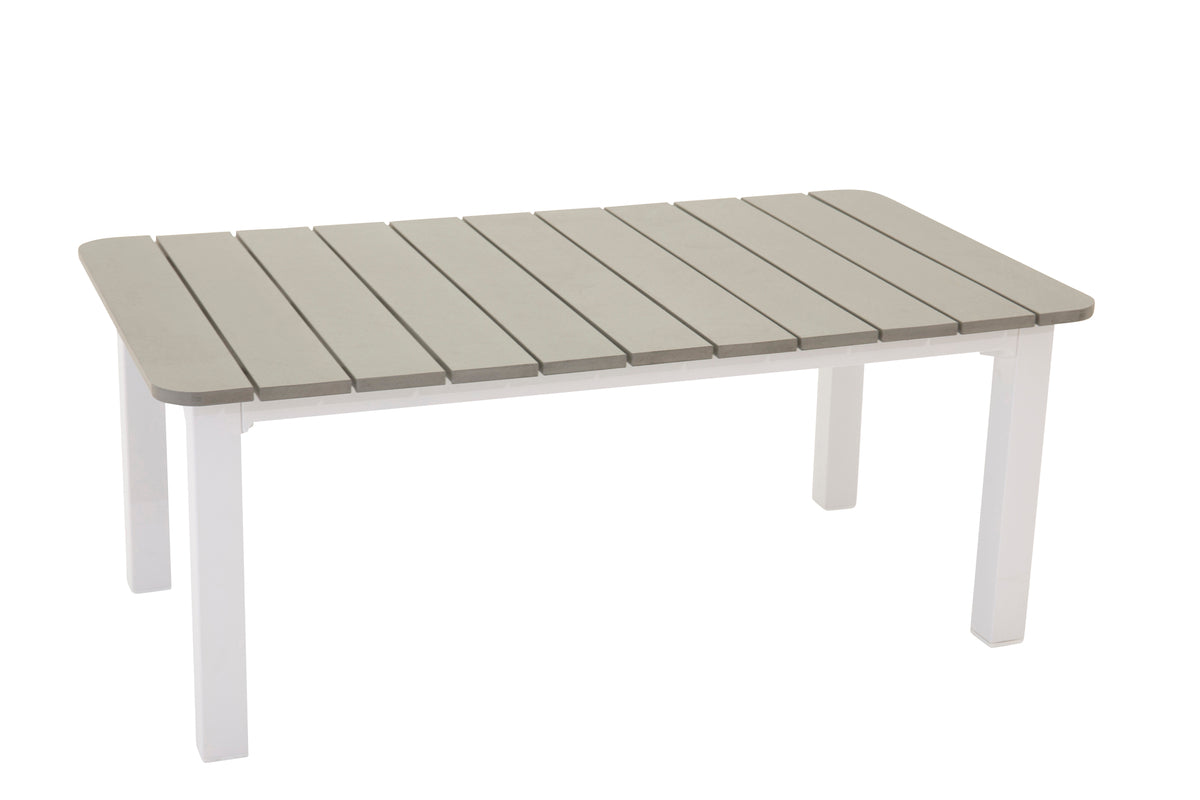 Garden Coffee Table Kreta - Made of Hardwood and Aluminum