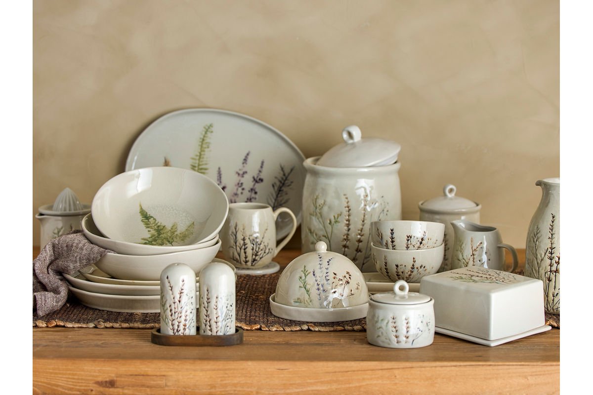 Velora Plate - made of stoneware Set of 4