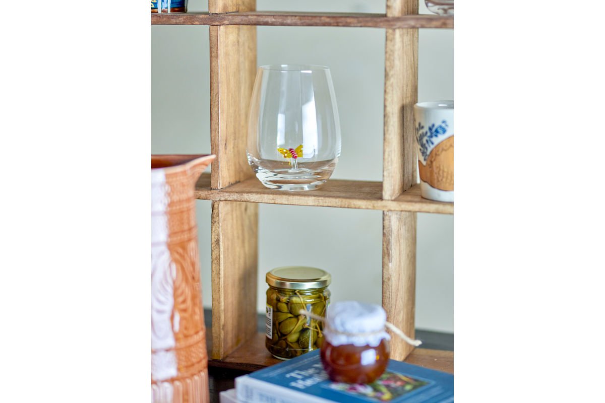 Trinkgläser Cala – Glas mit handgefertigten Figuren (4er-Set)