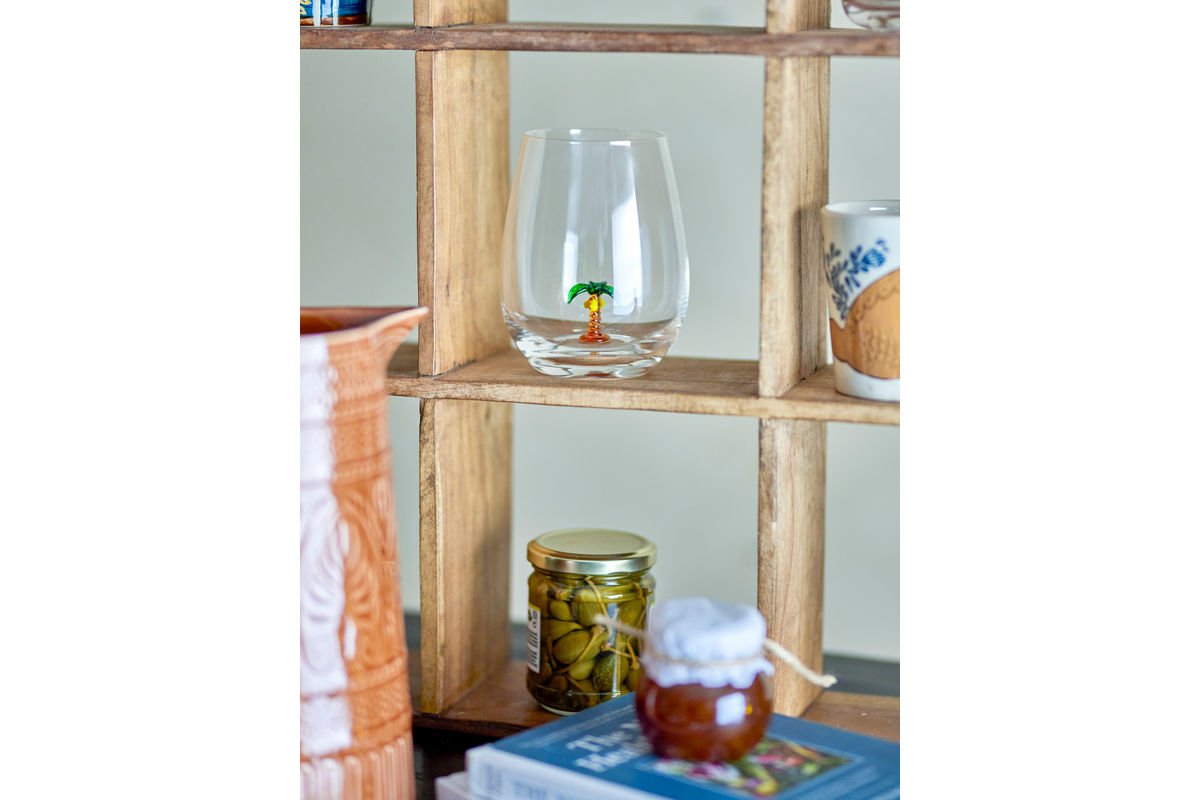 Trinkgläser Cala – Glas mit handgefertigten Figuren (4er-Set)