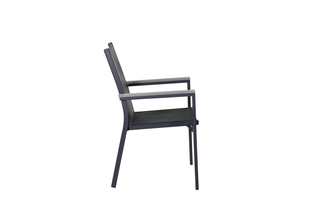 2-piece set - garden chair Andreas made of Textilene/aluminum