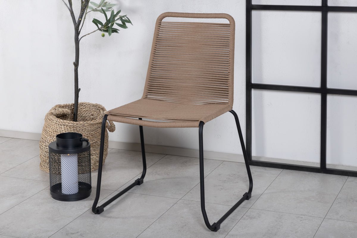 2-piece set - Garden chair Lina made of metal/polyester