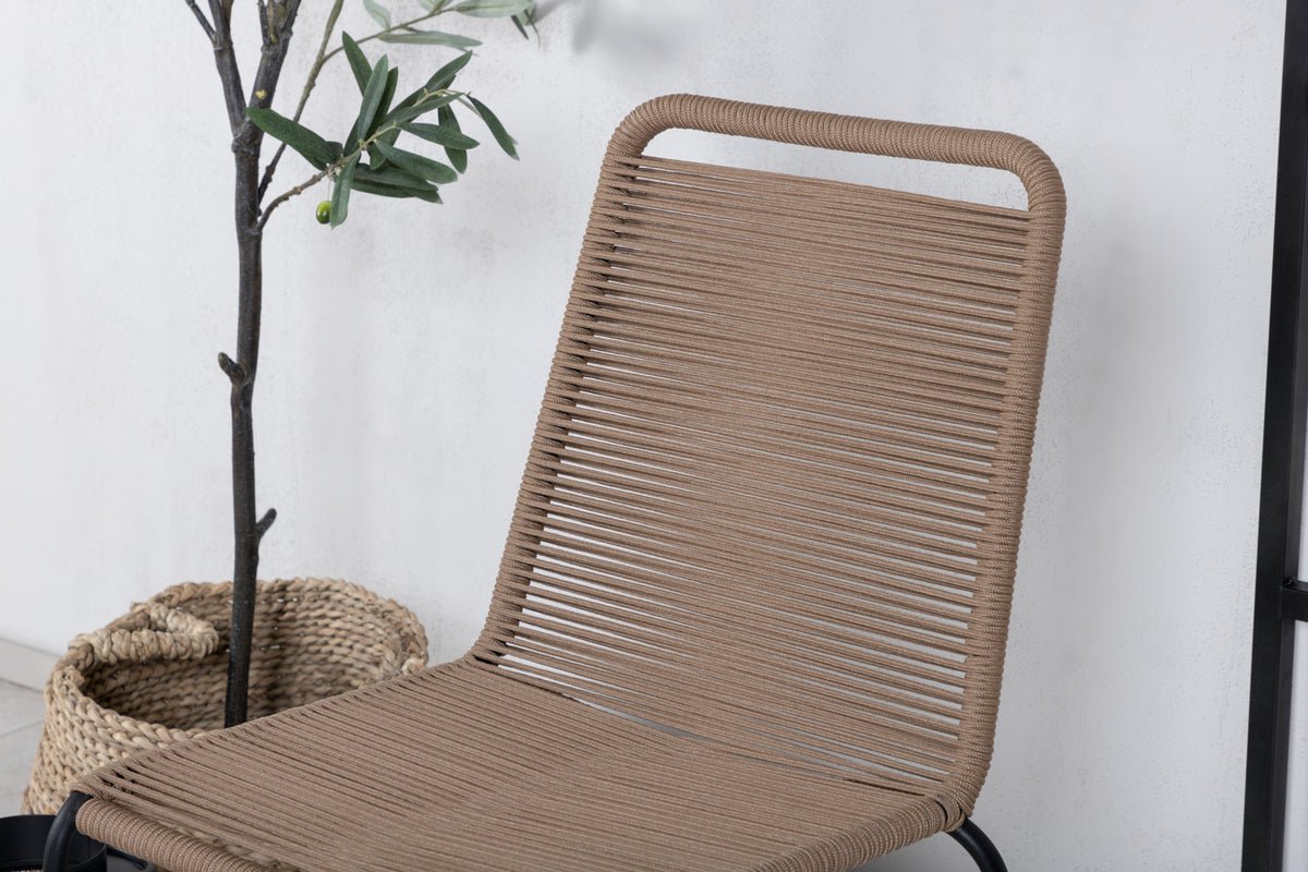 2-piece set - Garden chair Lina made of metal/polyester