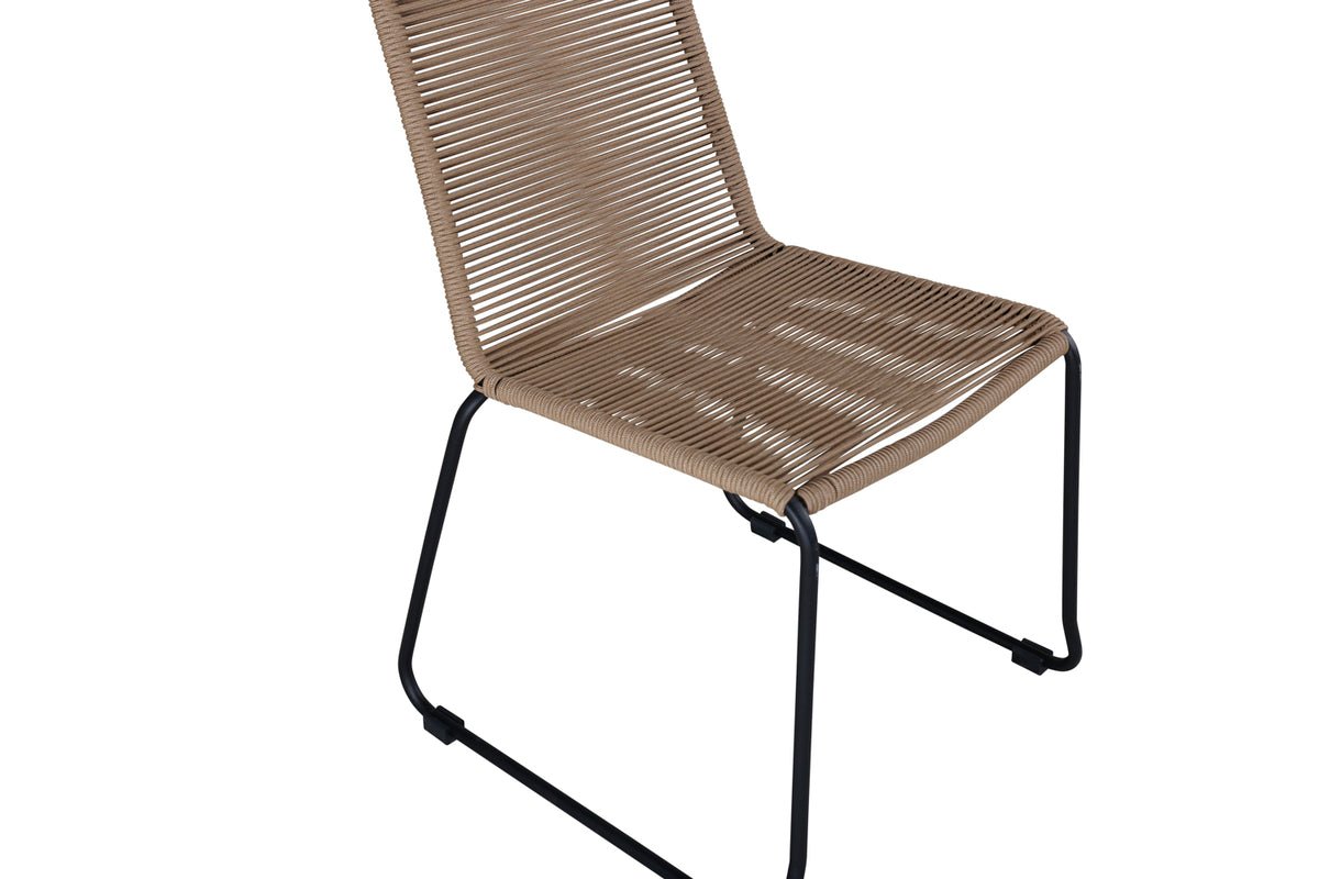 2-piece set - Garden chair Lina made of metal/polyester
