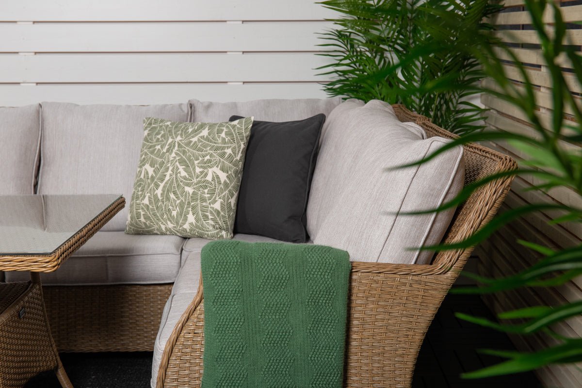 Garden Lounge Set Davido – made of Polyrattan with Side Table