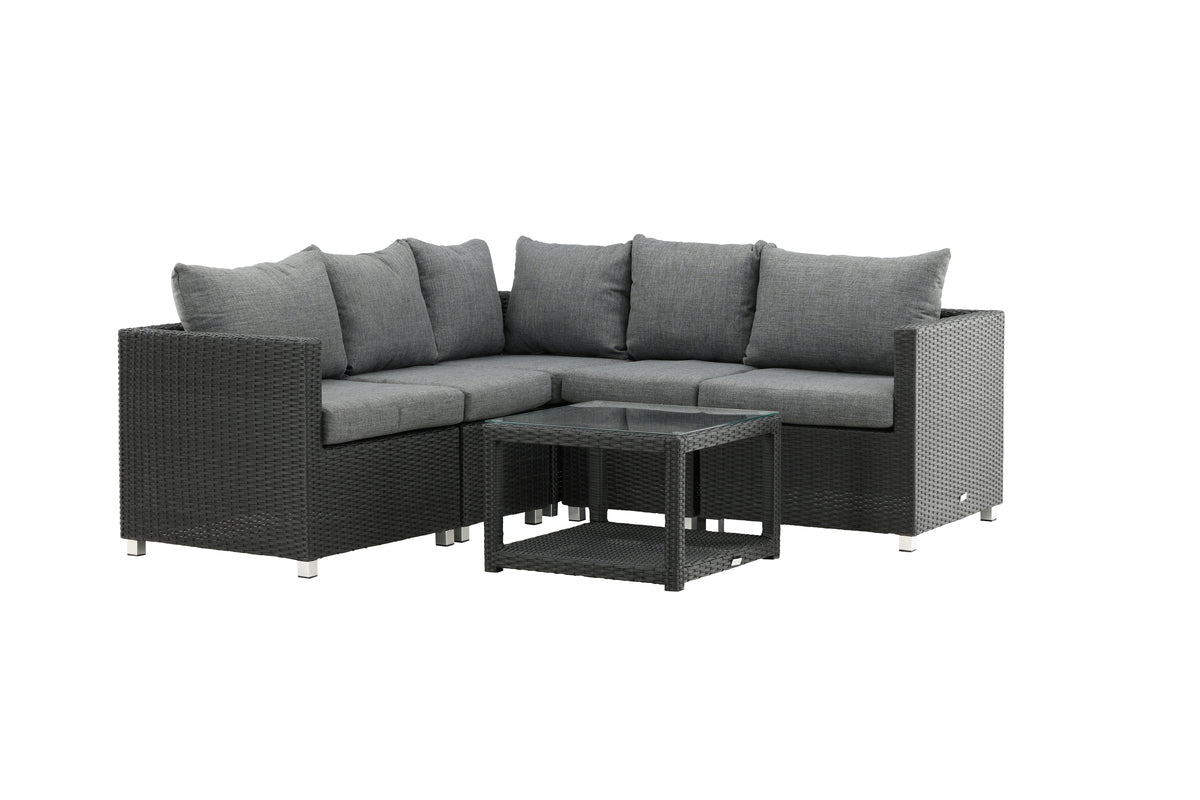 Garden Lounge Set Ludwiga - Available in Natural or Black