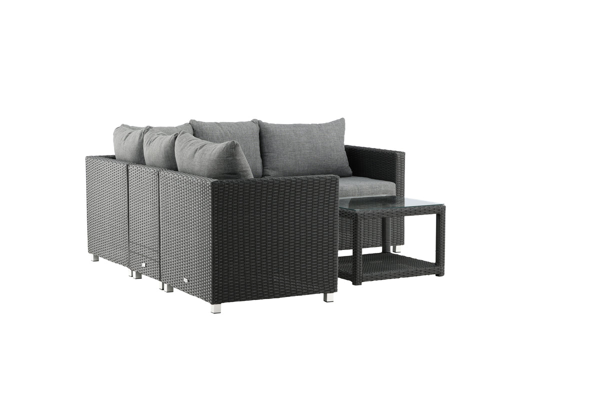 Garden Lounge Set Ludwiga - Available in Natural or Black