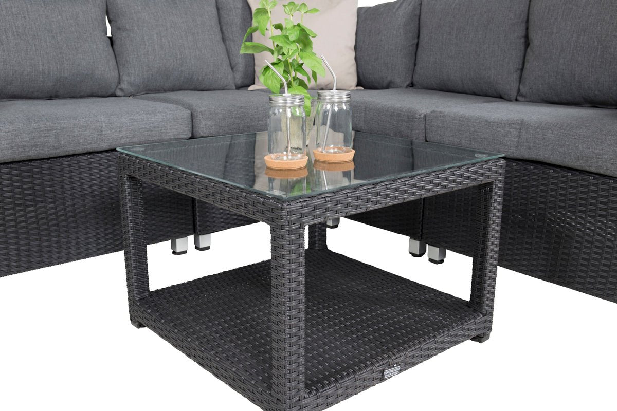 Garden Lounge Set Ludwiga - Available in Natural or Black