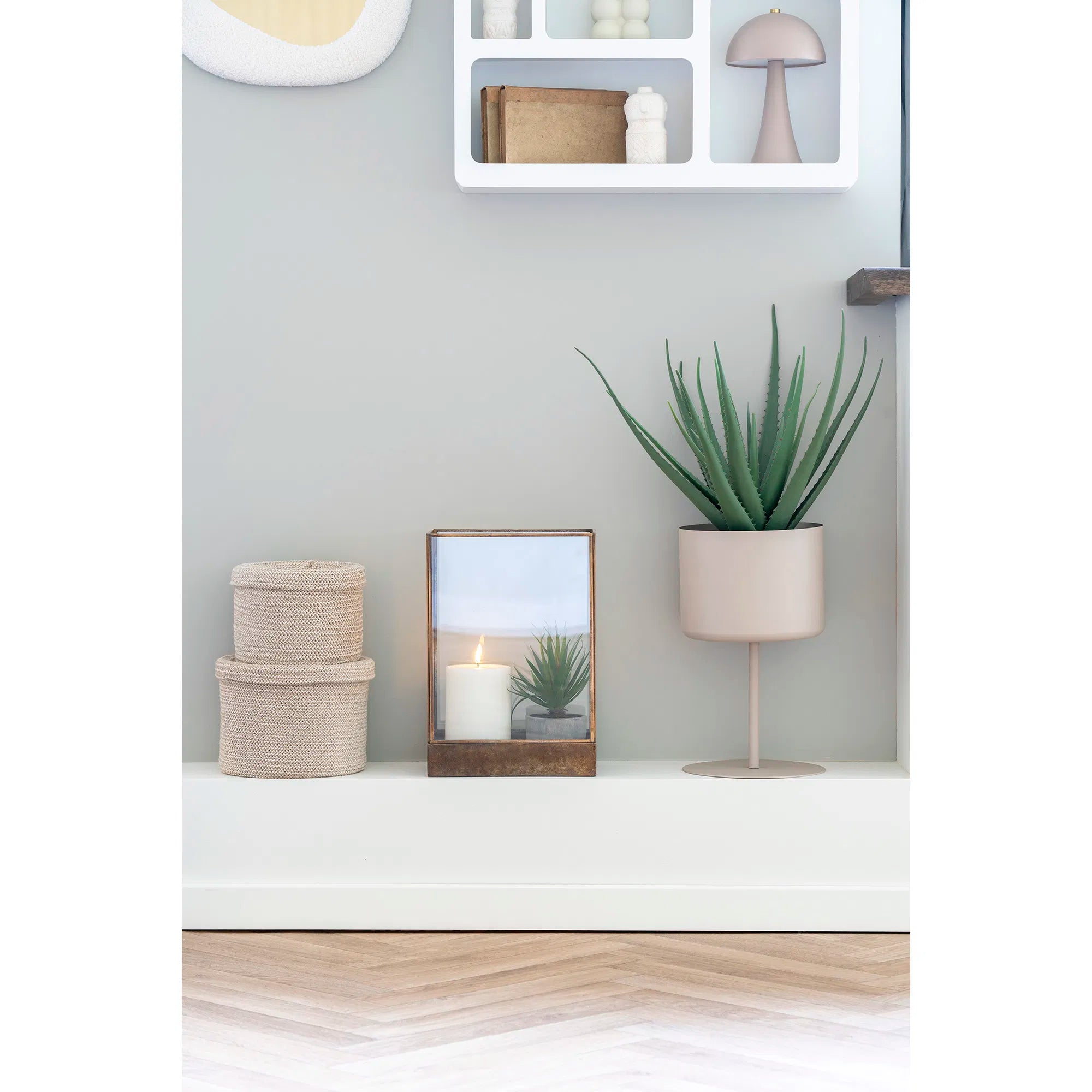 Artificial Aloe Vera Plant – 51 cm, low-maintenance classic in a modern look