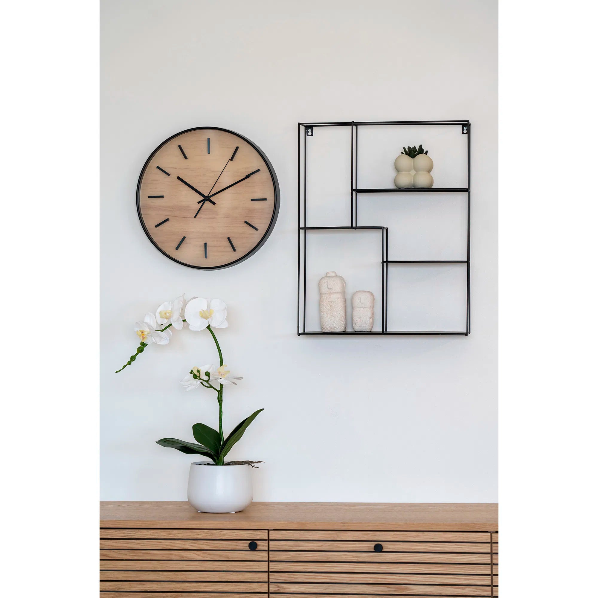 Kunstpflanze Orchidee – 49 cm elegante Blütenpracht für stilvolle Räume