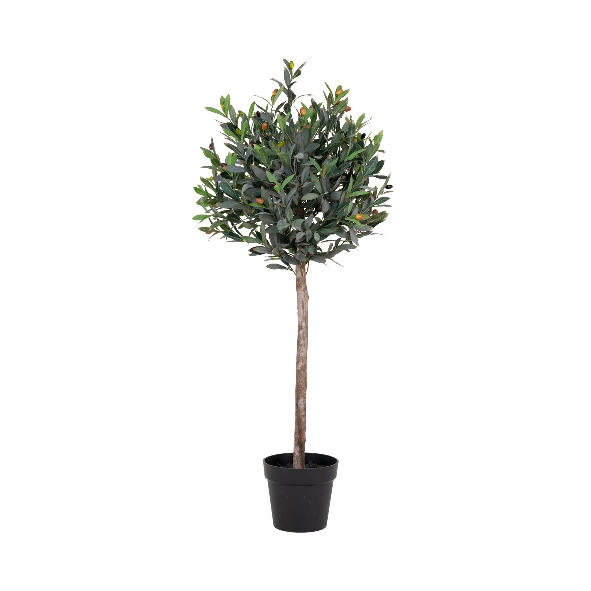 Kunstpflanze Olivenbaum – 120 cm mediterrane Eleganz für innen & außen