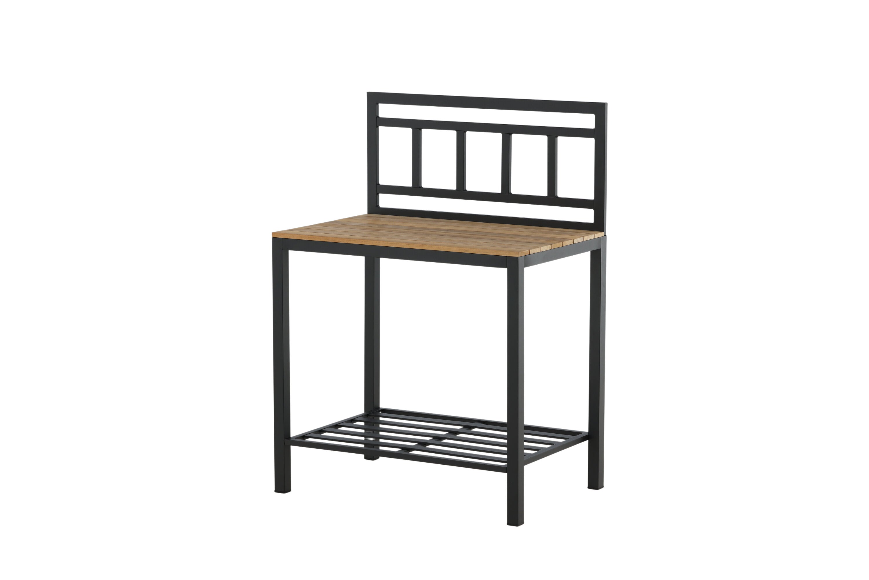 Jana Side Table – Outdoor Kitchen Module with Teak Wood Worktop