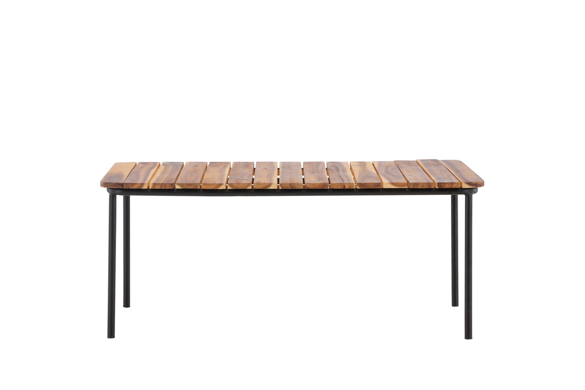 Garden Coffee Table Berit - With Tabletop Made of Acacia in Natural Look