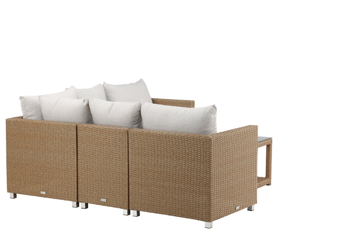 Garden Lounge Set Ludwiga - Available in Natural or Black