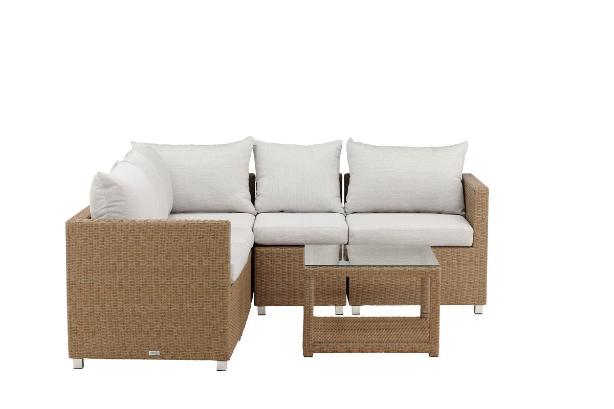 Garden Lounge Set Ludwiga - Available in Natural or Black