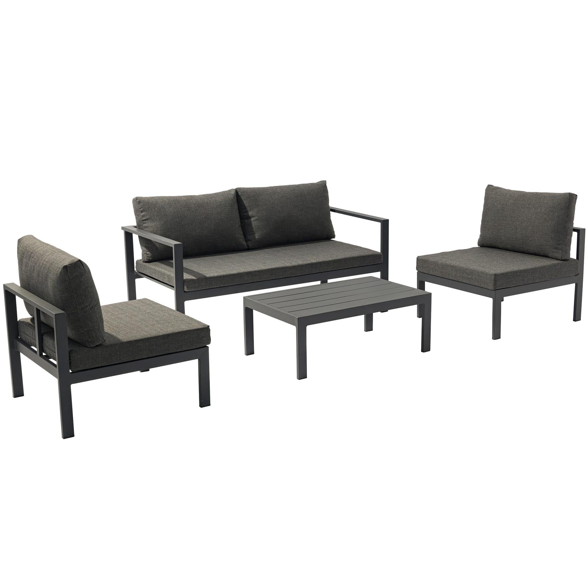 Garten Lounge Set Terina aus Aluminium