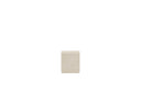 Garden Side Table Quira - in Beige made of Aluminum and Polypropylene