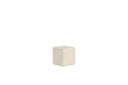 Garden Side Table Quira - in Beige made of Aluminum and Polypropylene