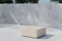 Garden Side Table Ravelo - Square in Beige