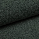 Modulares Ecksofa Yuma mit Beistellhocker aus Bouclé