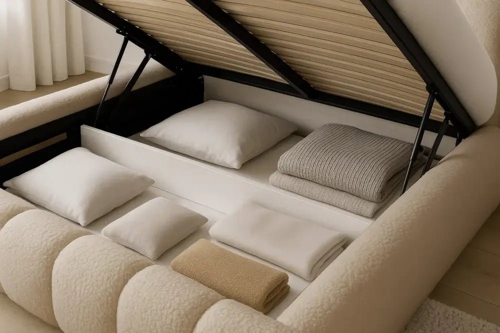 Custom Upholstered Bed: Headboard