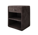 Designer bedside table Amy in corduroy